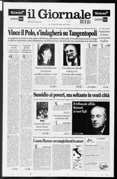 Il giornale : quotidiano del mattino